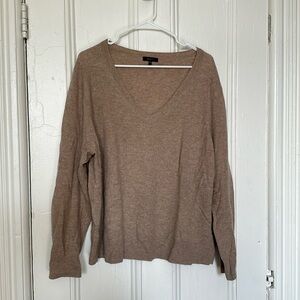 Camel XL Cashmere Sweater